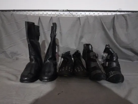 APPROXIMATELY 10 PAIRS OF ASSORTED WOMEN SHOES IN VARIOUS STYLES AND SIZES 