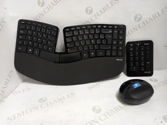 MICROSOFT SCULPT ERGONOMIC WIRELESS USB AZERTY KEYBOARD 