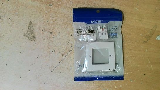 BAGGED SEALED VCELINK NETWORK WALL PLATE