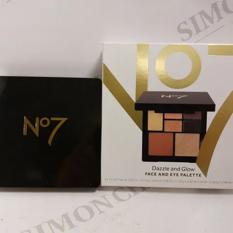 NO.7 DAZZLE AND GLOW FACE AND EYE PALETTE