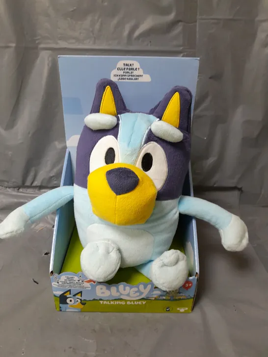 TALKING BLUEY PLUSH RRP £19.99