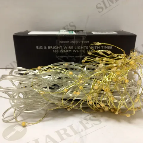 JOHN LEWIS BIG & BRIGHT WIRE WARM WHITE LED LIGHTS 