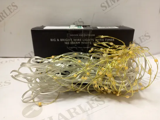 JOHN LEWIS BIG & BRIGHT WIRE WARM WHITE LED LIGHTS 