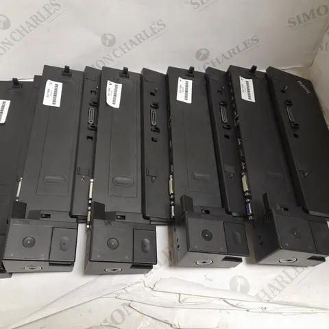 BOX OF 5 LENOVO THINKPAD ULTRA DOCKING STATIONS