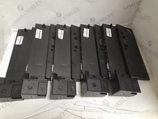 BOX OF 5 LENOVO THINKPAD ULTRA DOCKING STATIONS