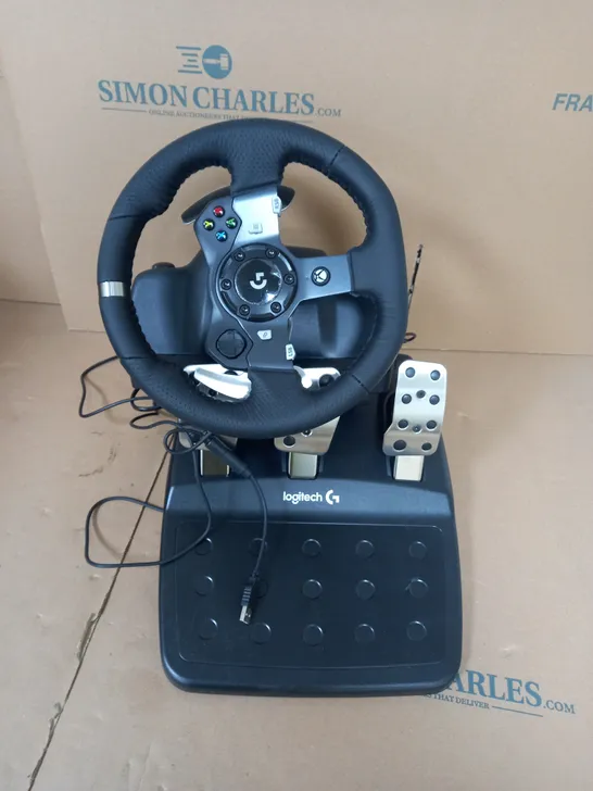 BOXED LOGITECH G G920 DRIVING FORCE RACING WHEEL BLACK