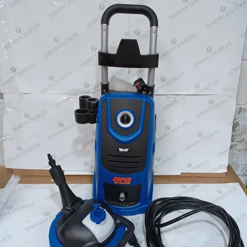 WOLF SUPER BLASTER PRESSURE WASHER BLUE