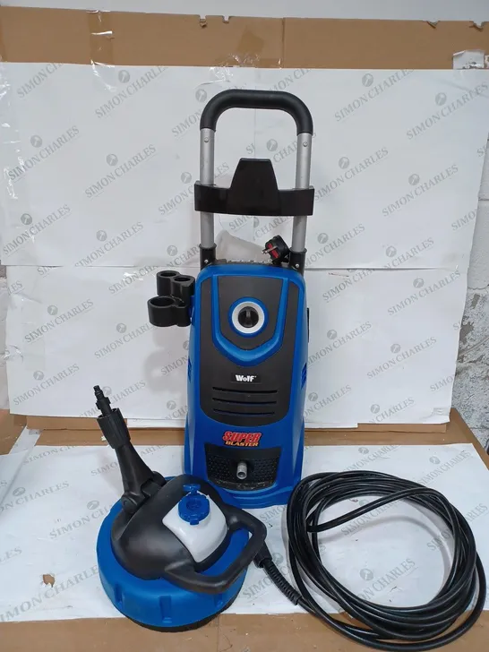 WOLF SUPER BLASTER PRESSURE WASHER BLUE