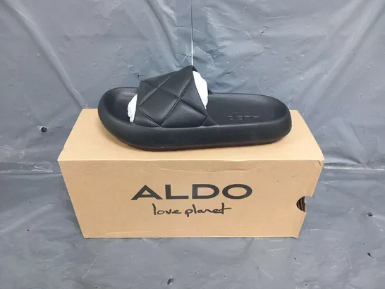 BOXED ALDO ERERAS BLACK JELLY/RUBBER LADIES SIZE 4.5