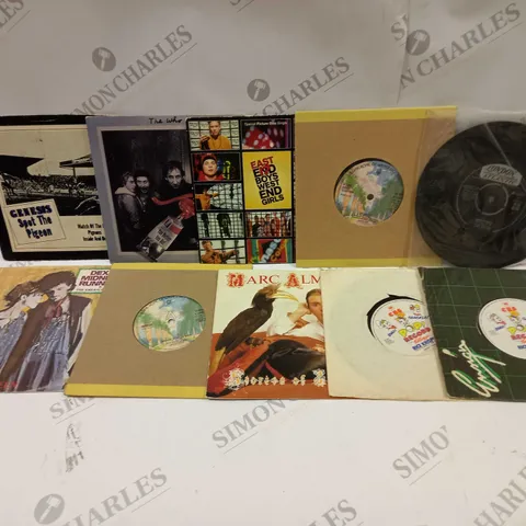 APPROX. 10 X ASSORTED VINYL'S - SMALLER SIZED. ARTISTS VARY 