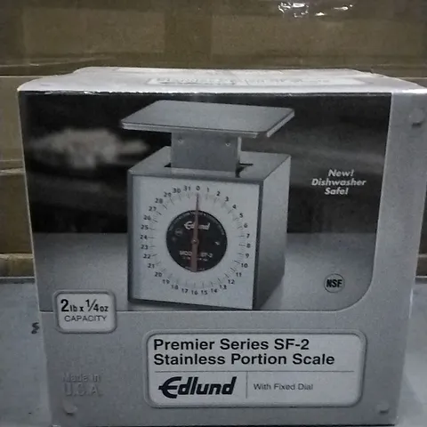 EDLUND PREMIER SERIES SF-2 STAINLESS PORTION SCALE WITH FIXED SCALE