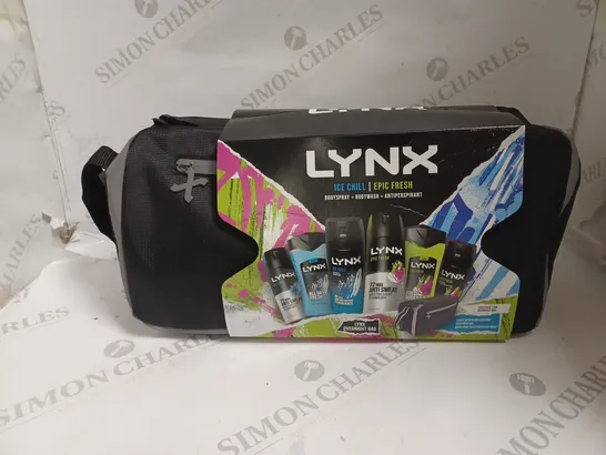 LYNX GIFT SET WITH WASHBAG 