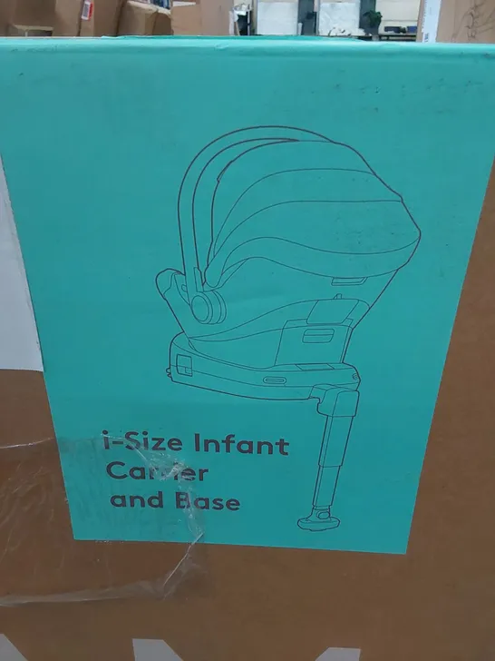 BOXED SILVER CROSS DREAM I-SIZE INFANT CARRIER AND BASE - LUNAR 