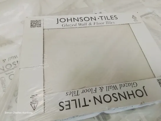 PALLET OF 48 × 10 BRAND NEW JOHNSONS GRA BEIGE WALL TILES EACH 36 × 27cm × 8mm