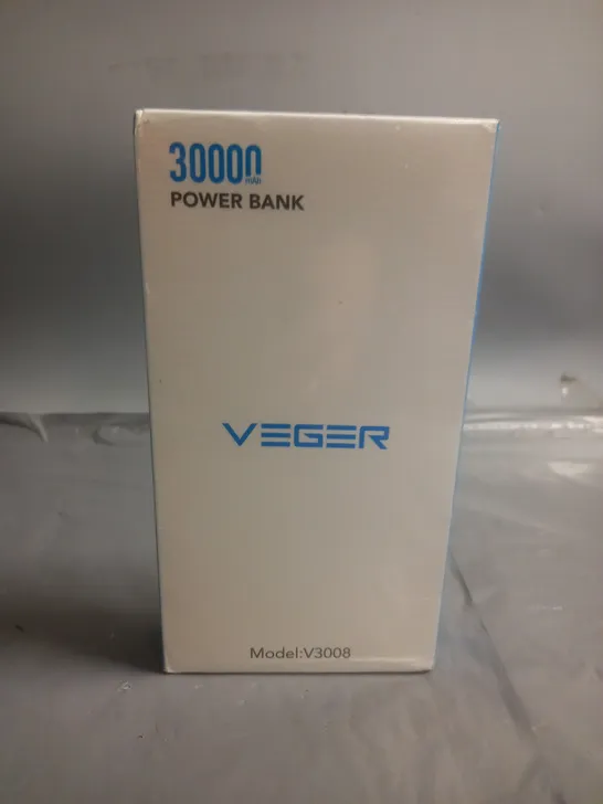 SEALED VEGER 30000MAH POWER BANK