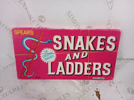SPEARS SNAKES AND LADDERS VINTAGE