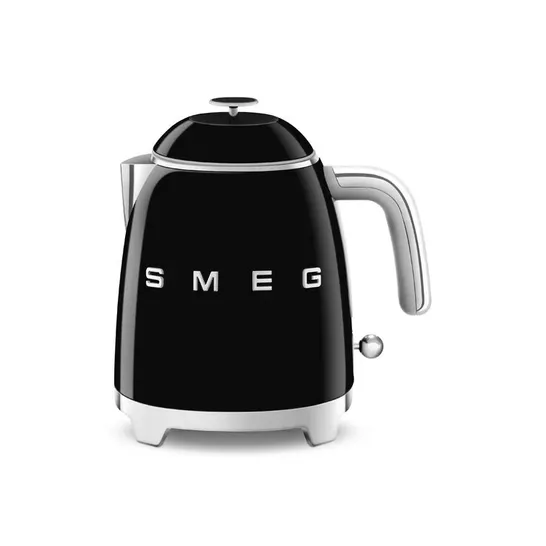 BOXED SMEG 50S STYLE MINI KETTLE - BLACK (1 BOX)