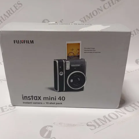 BOXED FUJIFILM INSTAX MINI 40 INSTANT CAMERA