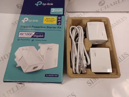 TP-LINK GIGABIT POWERLINE STARTER KIT