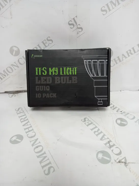 BOXED LED BULB GUIO 10 PACK