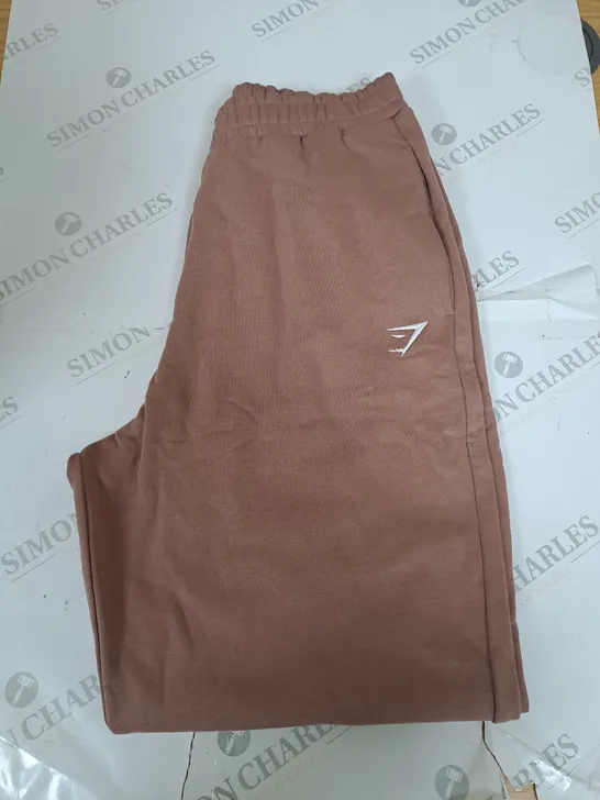 GYMSHARK FLEECED SWEATPANTS SIZE L