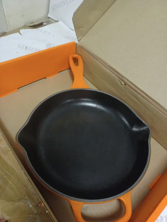 LA CREUSET CAST IRON PAN