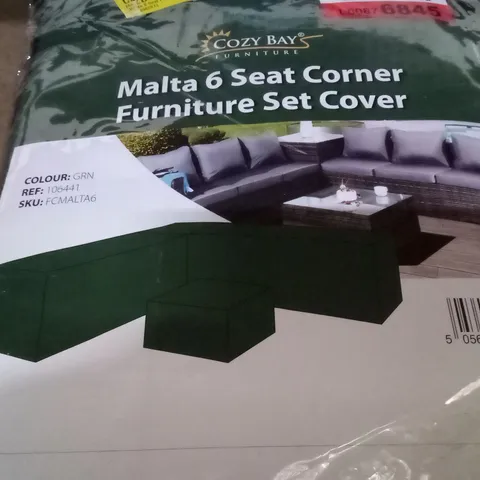 BAGGED MALTA 6 SEAT FURNITURE TYPE COVER