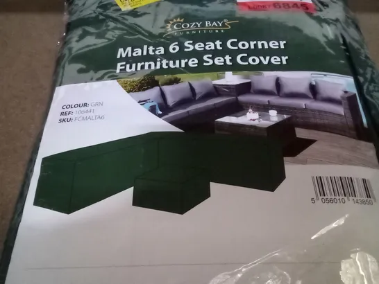 BAGGED MALTA 6 SEAT FURNITURE TYPE COVER