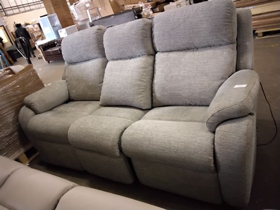 QUALITY G PLAN KINGSBURY 3 SEATER ELECTRIC RECLINING SOFA IN REEF ASH FABRIC