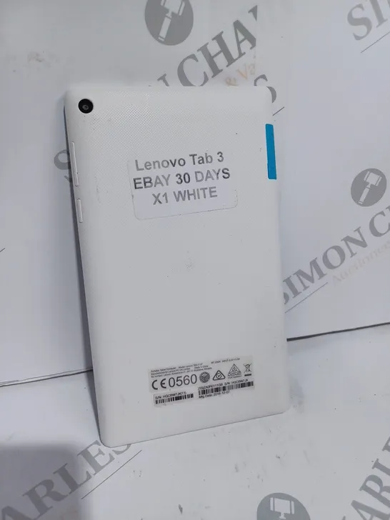 LENOVO TAB3 7" TABLET IN WHITE