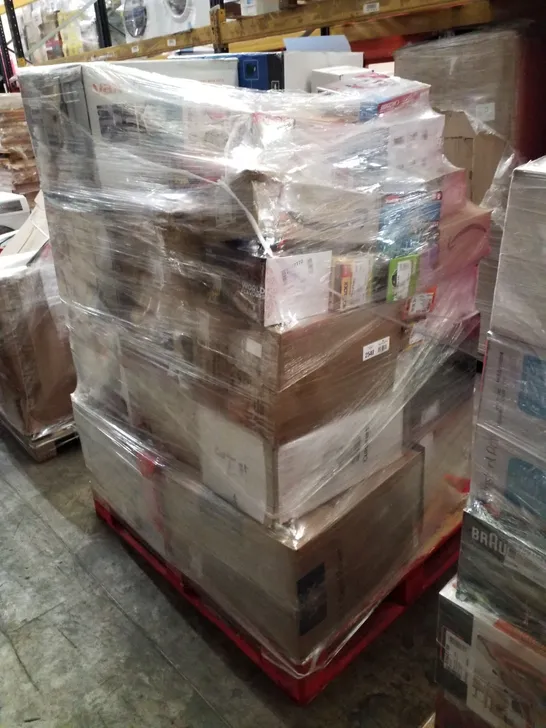 PALLET OF APPROXIMATELY 43 UNPROCESSED RAW RETURN HOUSEHOLD AND ELECTRICAL GOODS TO INCLUDE;