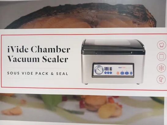 BRAND NEW BOXED SOUSVIDE IVIDE CHAMBER VACUUM SEALER SOUS VIDE PACK AND SEAL 