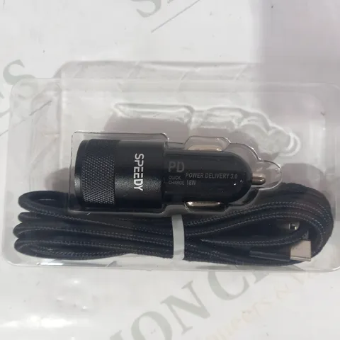 SPEEDY USB CAR CHARGER