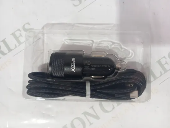 SPEEDY USB CAR CHARGER