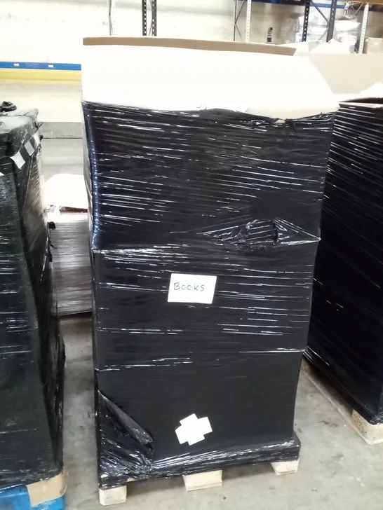 PALLET OF 6 BOXES CONTAINING ASSORTED BOOKS 