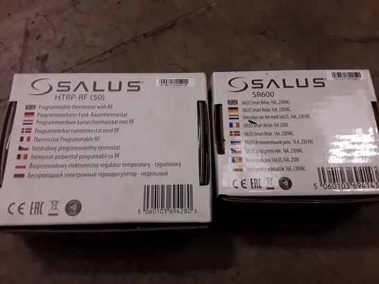 SALUS HTRP-RF PROGRAMMABLE THERMOSTAT AND SR600 RELAY