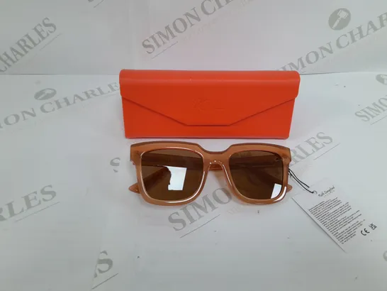 BOXED RUTH LANGSFORD SQUARE FRAME SUNGLASSES