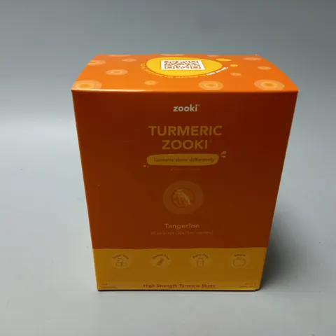 BOXED TUMERIC ZOOKI TANGERINE (30 SERVINGS)