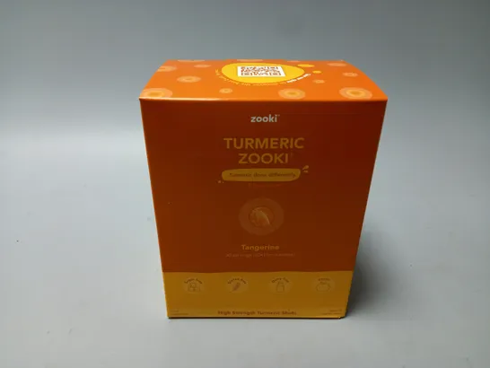 BOXED TUMERIC ZOOKI TANGERINE (30 SERVINGS)