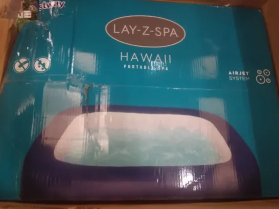 BOXED BESTWAY LAY-Z-SPA HAWAII PORTABLE SPA