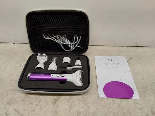 TILI 5-IN-1 MULTI-FUNCTION HAIR REMOVAL KIT PURPLE // FAULTY (1 BOX)