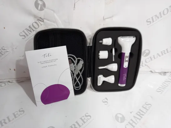 TILI 5-IN-1 MULTI-FUNCTION HAIR REMOVAL KIT PURPLE