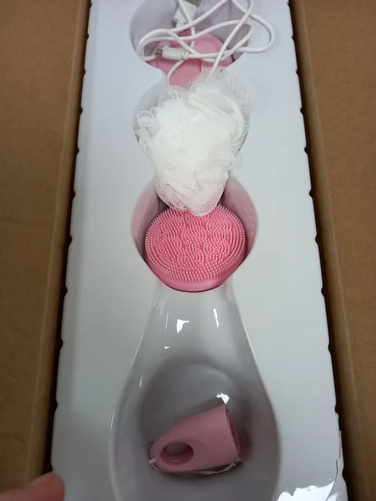 BLUSHLY RECHARGEABLE CLEANSING & EXFOLIATING BODY BRUSH 