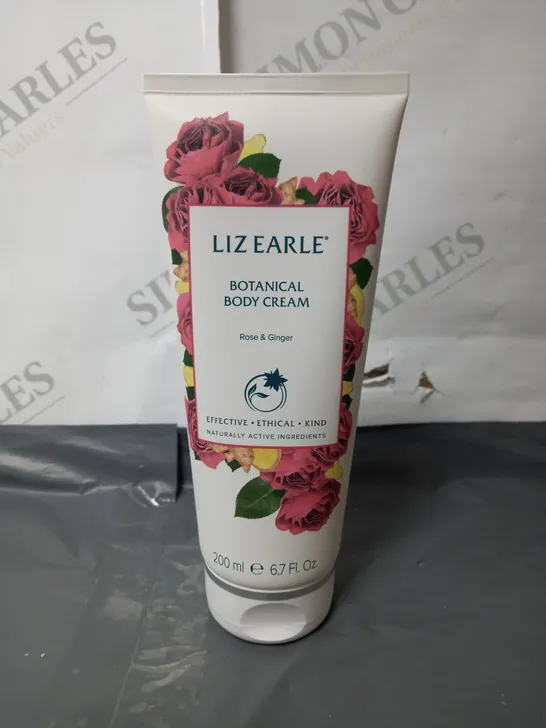 LIZ EARLE ROSE & GINGER BODY CREAM 200ML