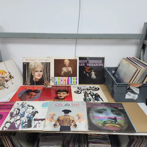 A COLLECTION OF VINYL RECORD LPs ETC