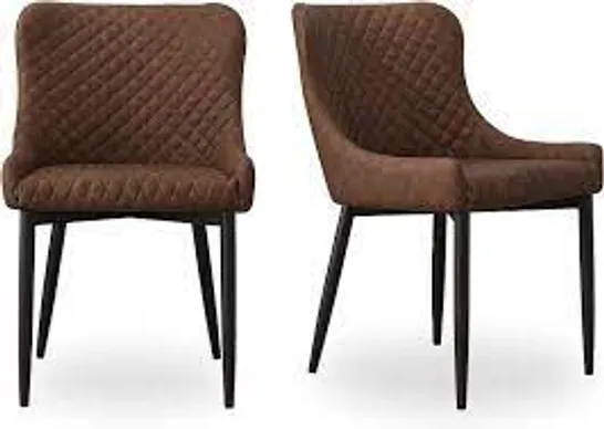 CLIPOP DINING CHAIR COLOUR: RUSTIC BROWN