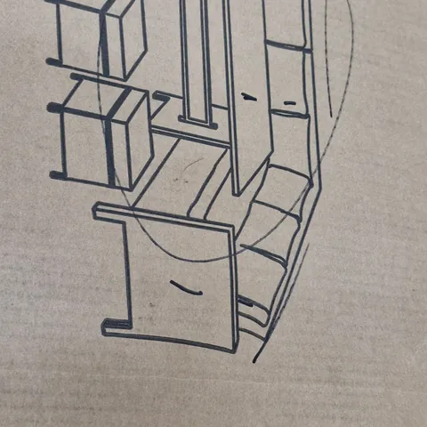 BOXED 7 PERSON GARDEN LOUNGE SET (BOX 2/3 MISSING)