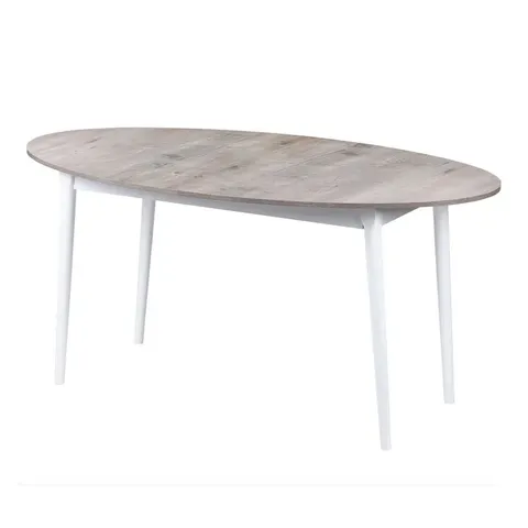 BOXED WOODEN 90CM DINING TABLE 