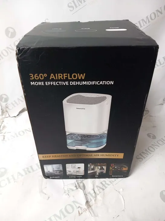 BOXED DEHUMIDIFIER 360 DEGREES AIRFLOW H2102