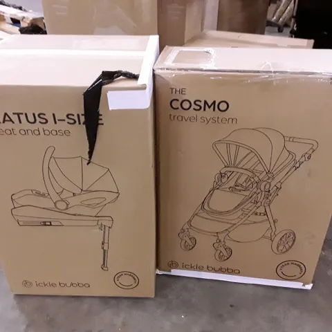 COSMO ALL-IN-ONE I-SIZE TRAVEL SYSTEM (2 BOXES)